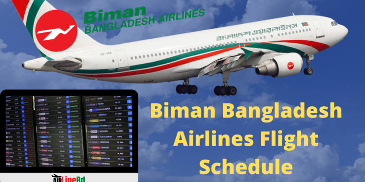 Biman Bangladesh Airlines Flight Schedule