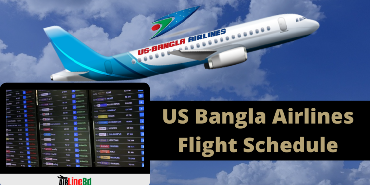 US Bangla Airlines Flight Schedule