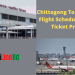 Chittagong To Kolkata Flight Schedule