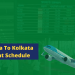 Dhaka To Kolkata Flight Schedule