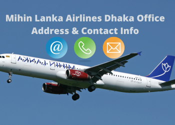 Mihin Lanka Airlines Dhaka Office Address & Contact Info