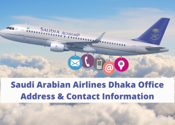 Saudi Arabian Airlines Dhaka Office Address & Contact Information