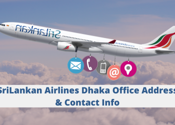 SriLankan Airlines Dhaka Office Address & Contact Info