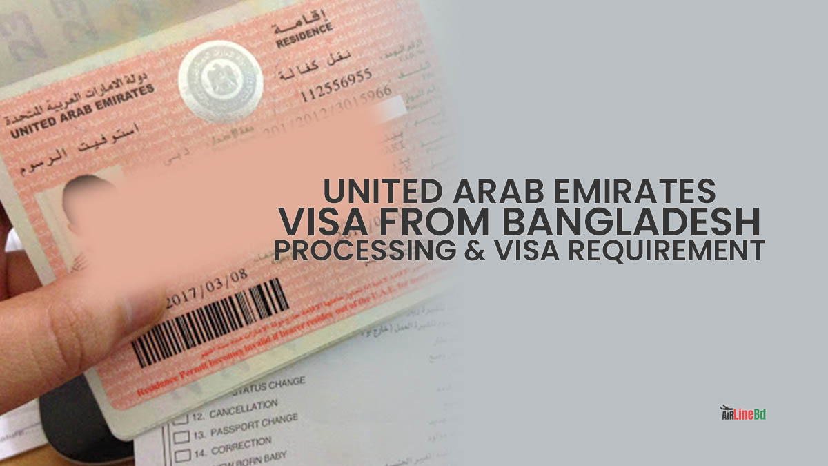 visit visa from bangladesh to uae
